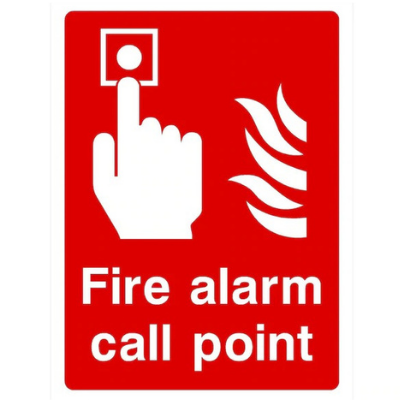 Fire Alarm Call Point Safety Sign board - DsaTech